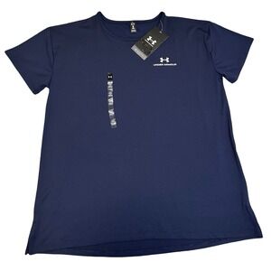 Under Armour Vanish Energy SS 2.0 Loose Fit T-Shirt Navy Blue Sz XS NWT